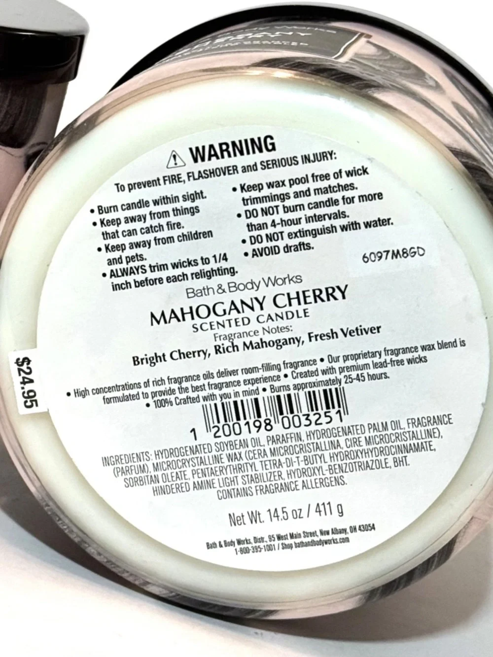 Bath & Body Works mahogany cherry